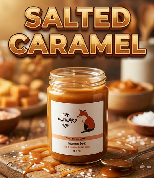 Salted caramel (237ml) (Vegetarian)